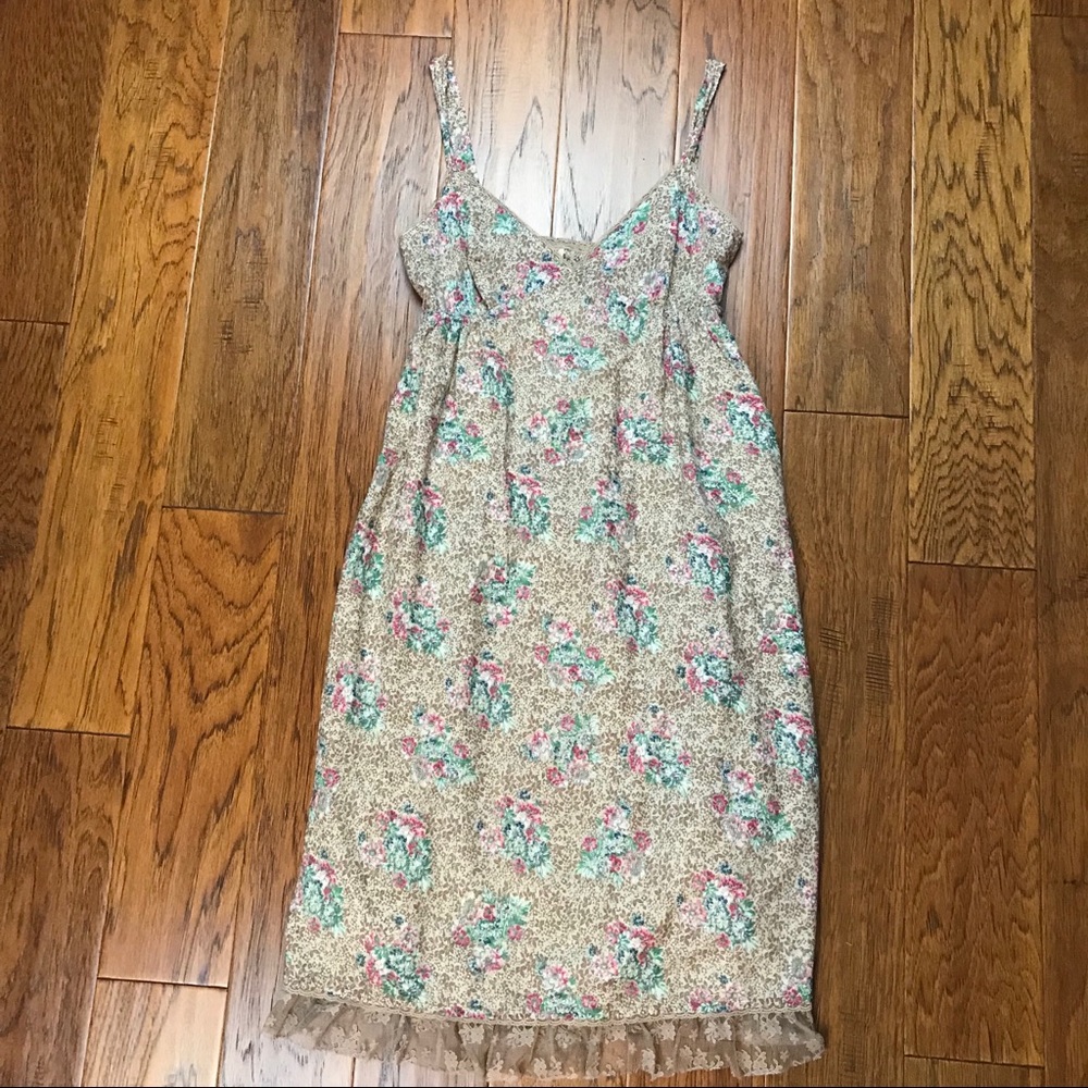 Only Hearts Boho Chic Floral Animal Print Dress